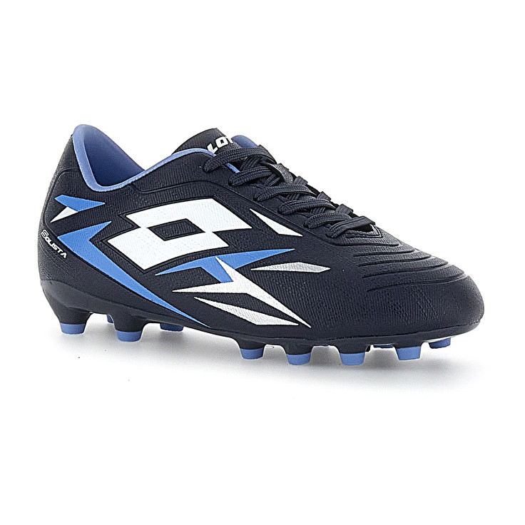 Kids' Lotto Solista 700 Vi Fg Jr Soccer Shoes Navy / Blue / White / Blue | 56910-WZTY