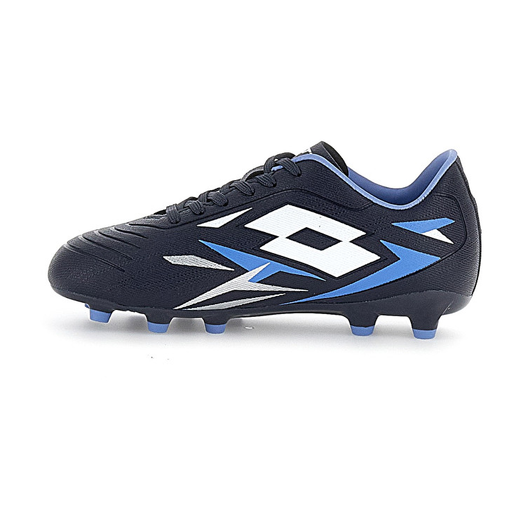 Kids' Lotto Solista 700 Vi Fg Jr Soccer Shoes Navy / Blue / White / Blue | 56910-WZTY