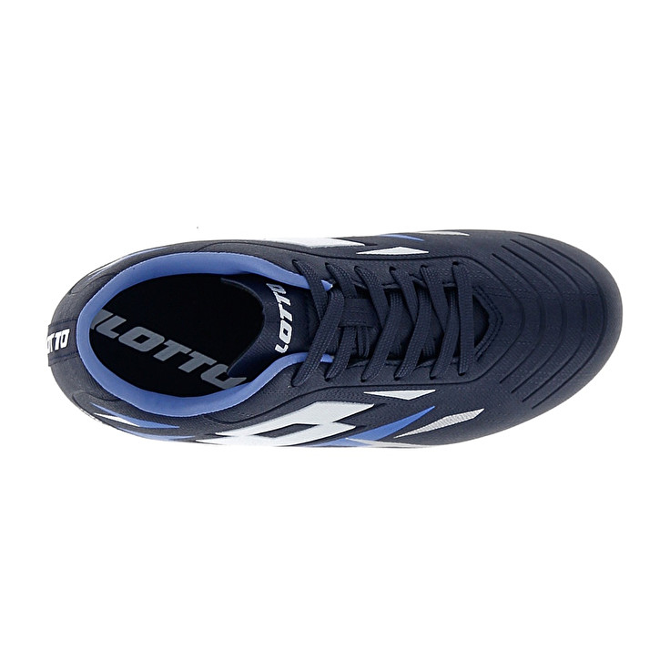 Kids' Lotto Solista 700 Vi Fg Jr Soccer Shoes Navy / Blue / White / Blue | 56910-WZTY