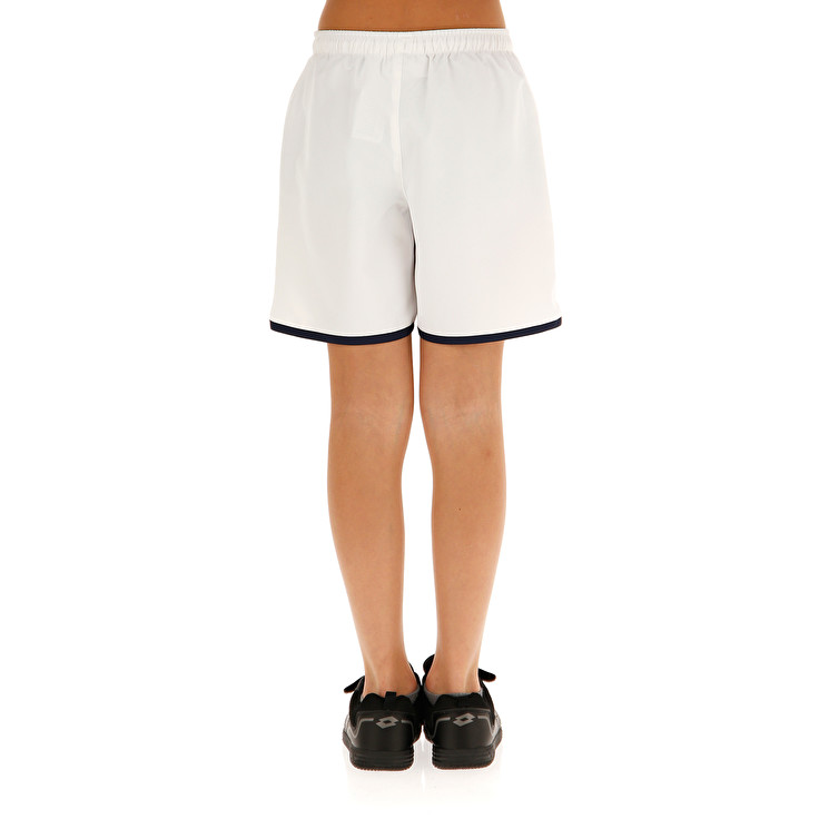 Kids' Lotto Squadra B7 Db Shorts White | 43017-GHJC