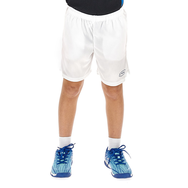 Kids\' Lotto Squadra B Iii7 Shorts White | 46178-IDGF
