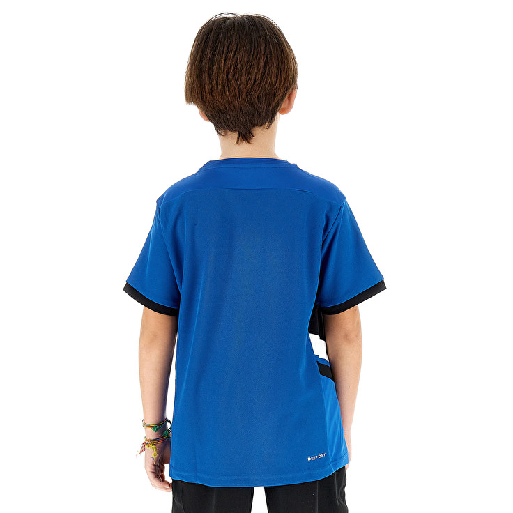 Kids' Lotto Squadra B Iii T-shirts Blue | 73486-CTWD