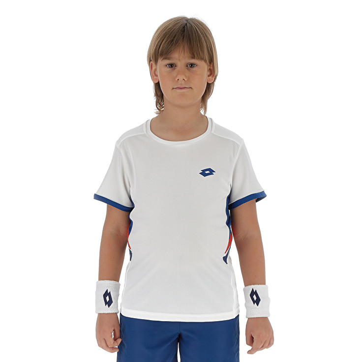 Kids\' Lotto Squadra B Iii T-shirts White | 34786-MBCR