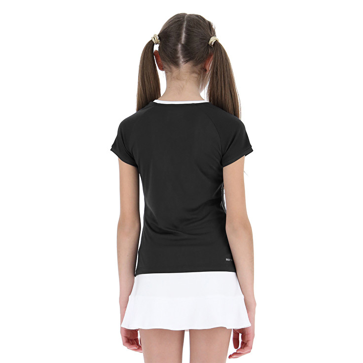 Kids' Lotto Squadra G Ii Pl T-shirts Black | 41602-SAZB
