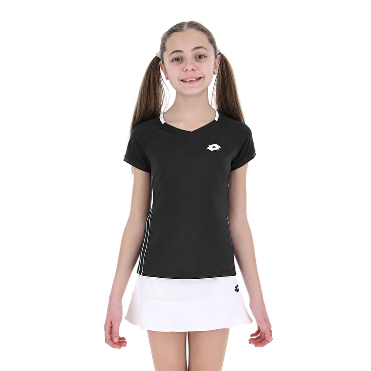 Kids\' Lotto Squadra G Ii Pl T-shirts Black | 41602-SAZB