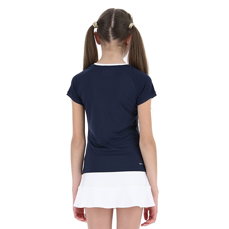 Kids' Lotto Squadra G Ii Pl T-shirts Navy / Blue | 53749-LRBP