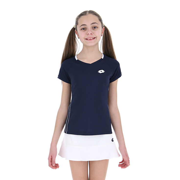 Kids\' Lotto Squadra G Ii Pl T-shirts Navy / Blue | 53749-LRBP