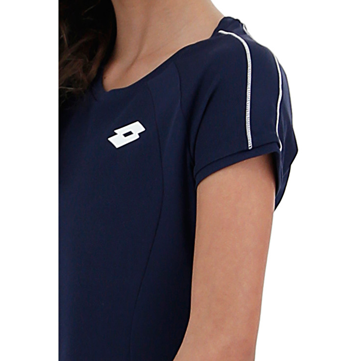 Kids' Lotto Squadra G Pl T-shirts Navy / Blue | 40127-LPAO