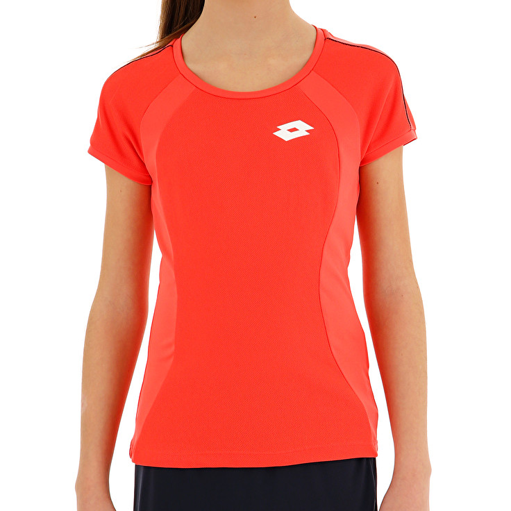Kids' Lotto Squadra G Pl T-shirts Red | 91863-FVOQ