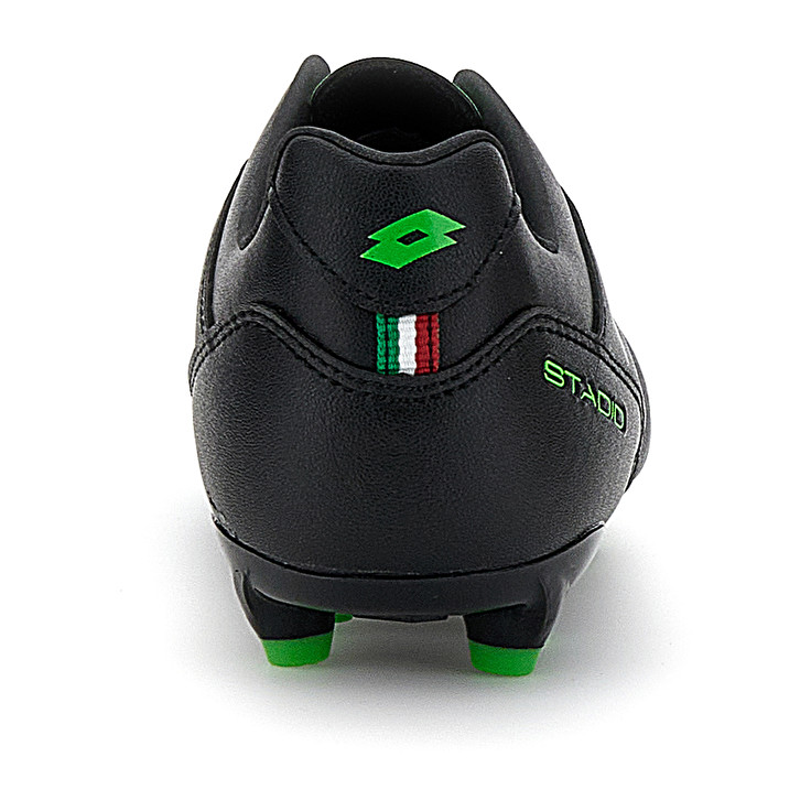 Kids' Lotto Stadio 705 Fg Jr Soccer Shoes Black | 51734-BOHF