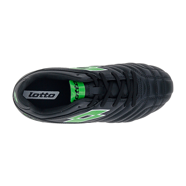 Kids' Lotto Stadio 705 Fg Jr Soccer Shoes Black | 51734-BOHF