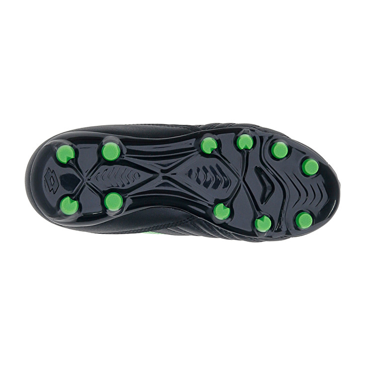 Kids' Lotto Stadio 705 Fg Jr Soccer Shoes Black | 51734-BOHF