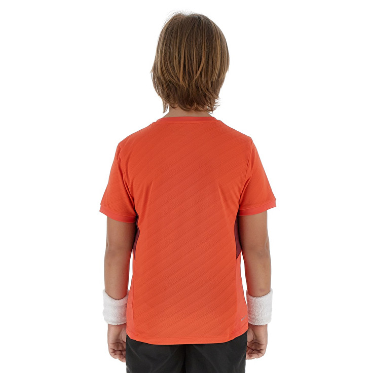 Kids' Lotto Tech B I - D3 T-shirts Orange | 71324-EIKB