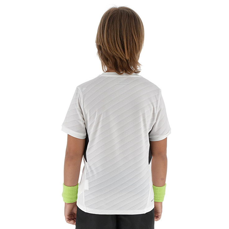 Kids' Lotto Tech B I - D4 T-shirts White | 25630-TGHR