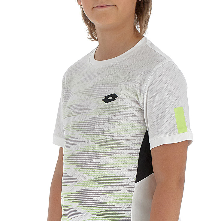 Kids' Lotto Tech B I - D4 T-shirts White | 25630-TGHR