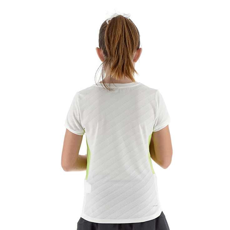Kids' Lotto Tech G I - D4 T-shirts White | 16432-UQXS
