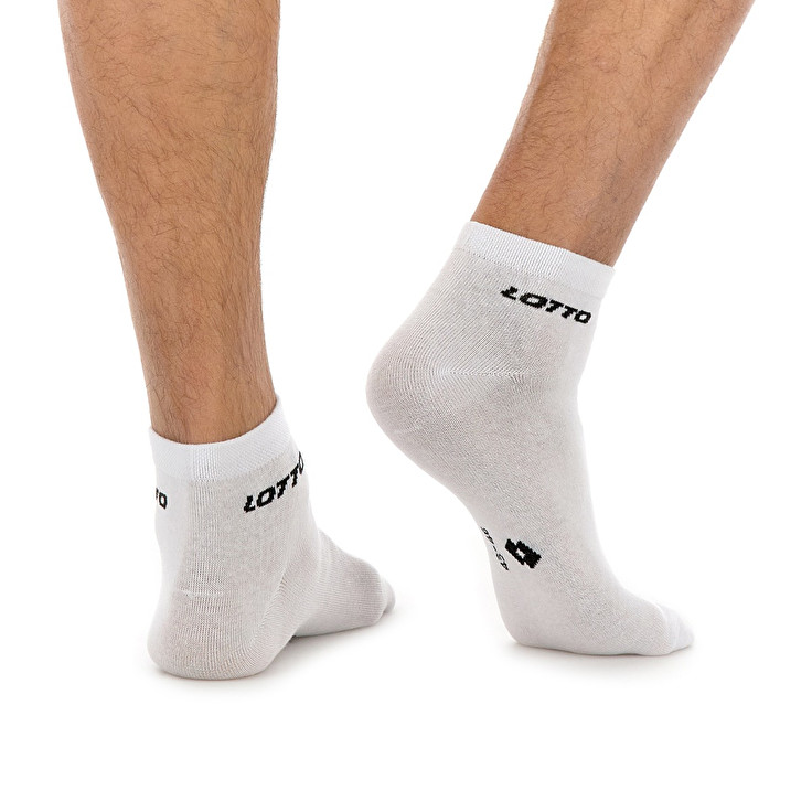 Lotto Ankle Ii - Pk3prs Socks White | 34197-KOYD