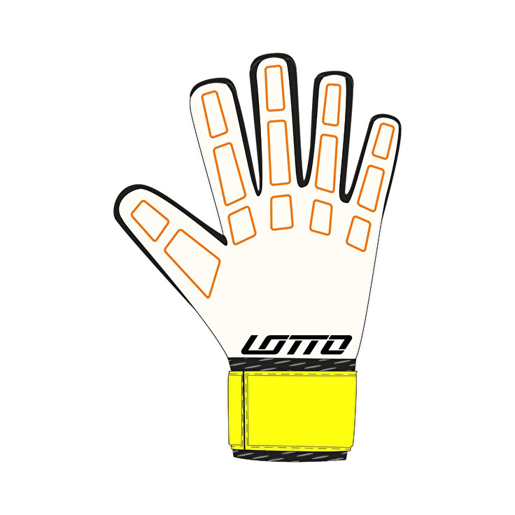 Lotto Gk Spider 100 Gloves Yellow / Orange | 40281-WCYQ