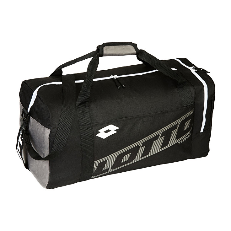 Lotto Gym M Bags Black | 01876-NXOK