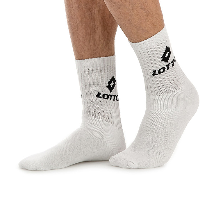 Lotto Quarter - Pk3 Socks White | 31875-YGWV