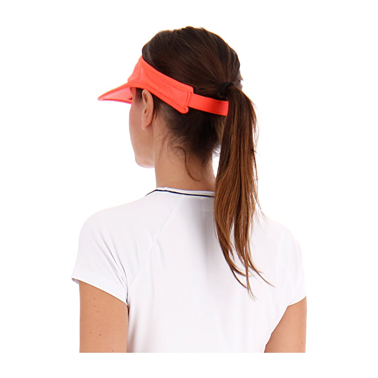 Lotto Tennis Visor W Caps Coral | 38591-KGSA
