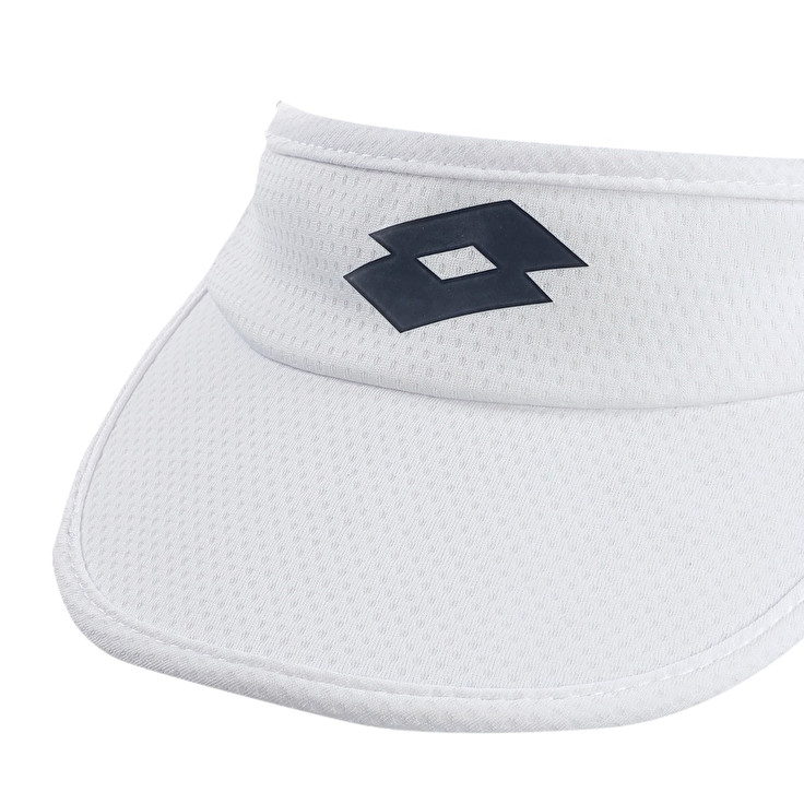 Lotto Tennis Visor W Caps White | 32807-NBOE