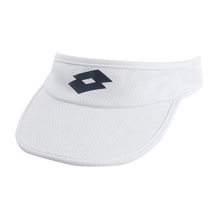 Lotto Tennis Visor W Caps White | 32807-NBOE