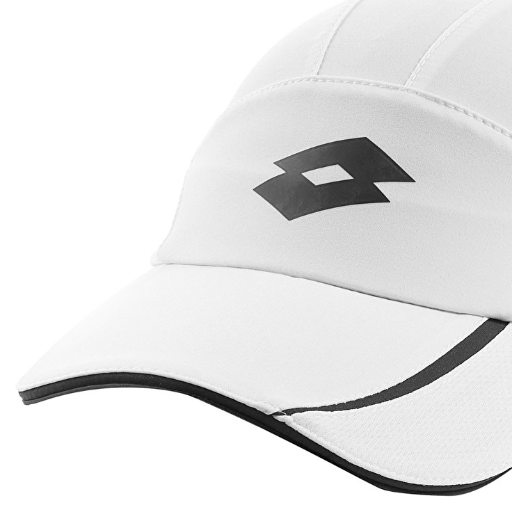 Lotto Tennis Woman Caps White / Black | 47261-YMKT