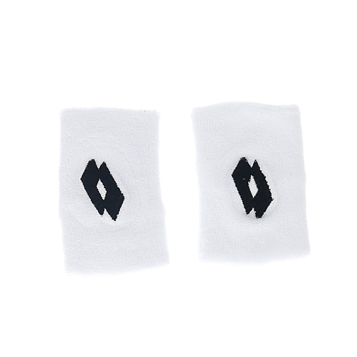 Lotto Tennis Wrist B Skg Ii Wristbands White / Black | 57103-XCFK