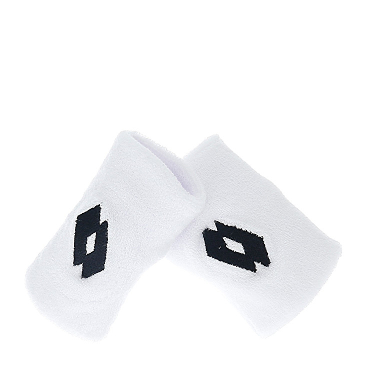 Lotto Tennis Wrist B Skg Ii Wristbands White / Black | 57103-XCFK