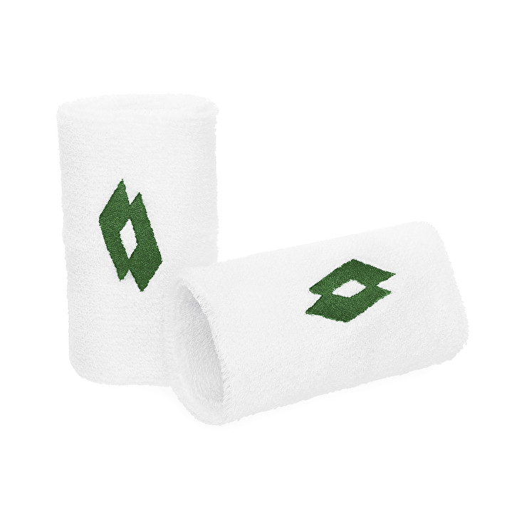 Lotto Tennis Wrist B Skg P Wristbands White | 93480-BFTV