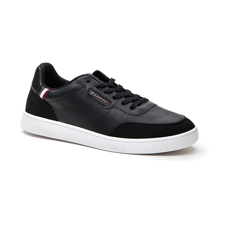 Men Lotto 1973 1 Amf Sneakers Black / Pink | 56179-WICG