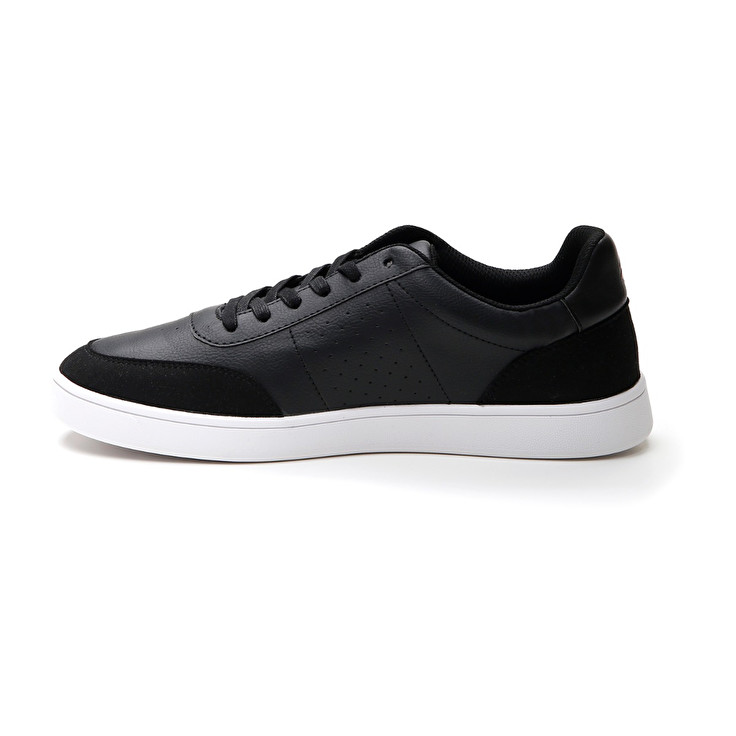Men Lotto 1973 1 Amf Sneakers Black / Pink | 56179-WICG