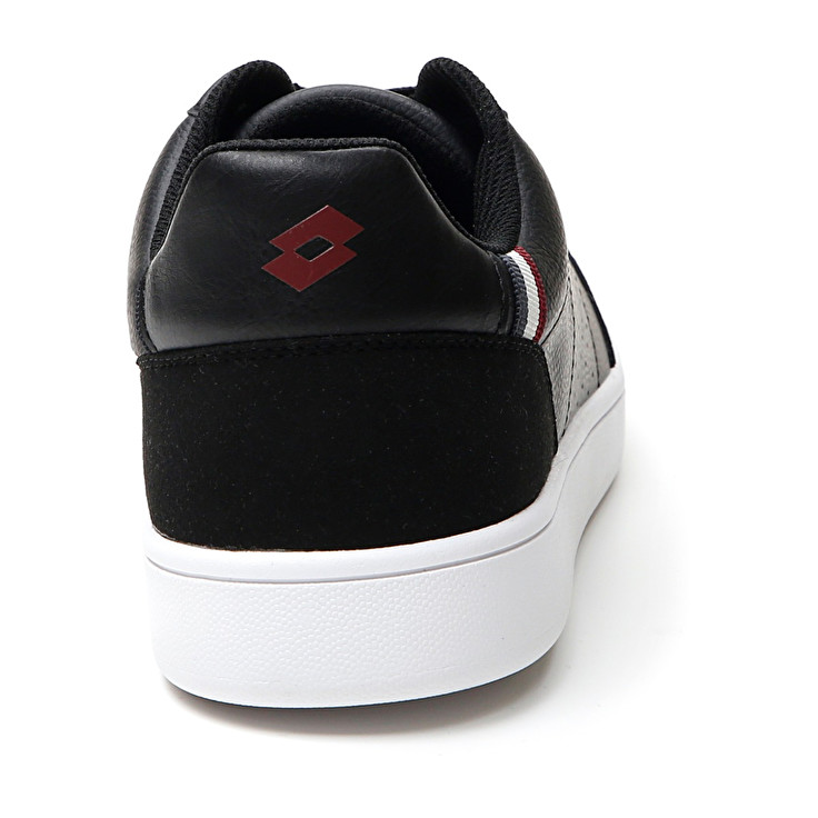 Men Lotto 1973 1 Amf Sneakers Black / Pink | 56179-WICG