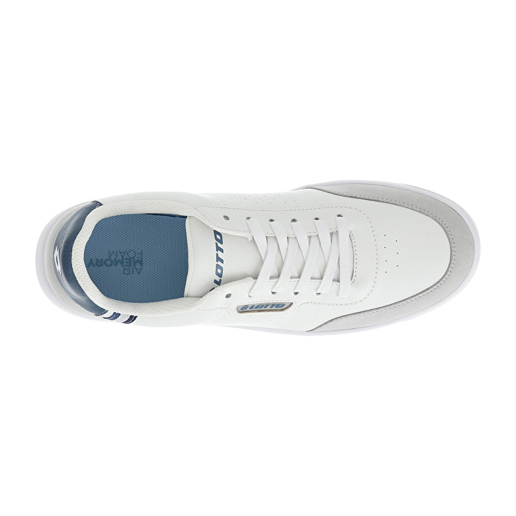 Men Lotto 1973 1 Amf Sneakers White / Blue / Light / Brown / Grey | 83510-WRKF