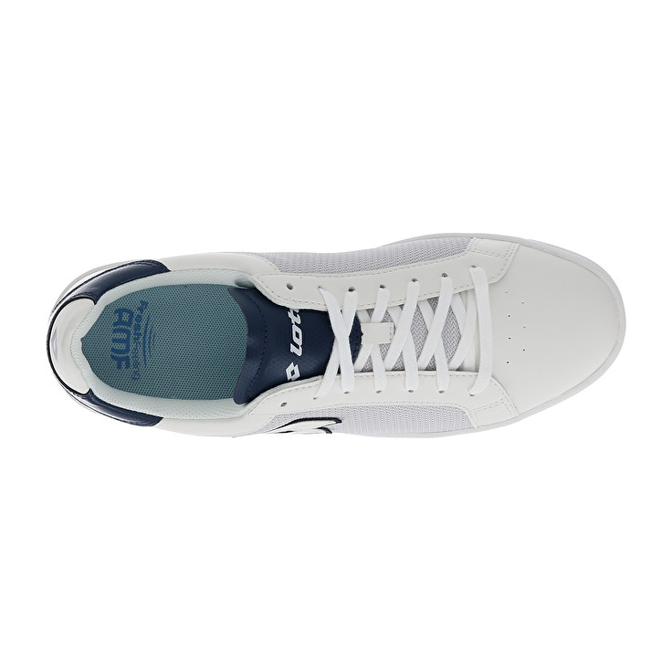 Men Lotto 1973 Amf Evo Vi Net Sneakers White / Blue | 71689-JPDU