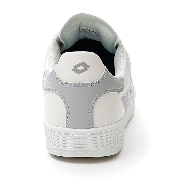 Men Lotto 1973 Amf Evo Vi Net Sneakers White / Grey | 50342-TPCD
