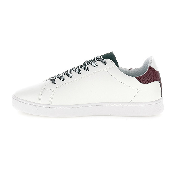 Men Lotto 1973 Amf Evo Vii Sneakers White / Green / Burgundy | 86150-ZOJG