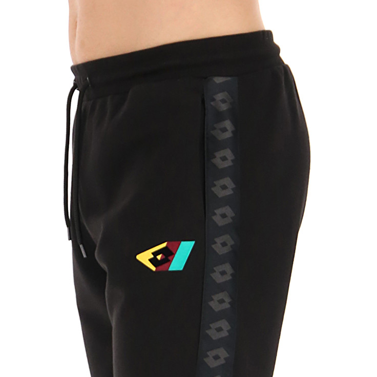Men Lotto Athletica Classic V Sport Pants Black | 21405-GFXA