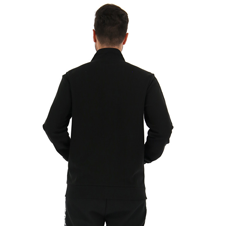 Men Lotto Athletica Due Fz Pl Jackets Black | 81056-JBLG