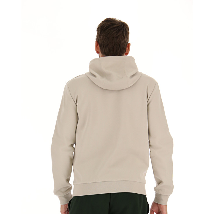 Men Lotto Athletica Due V Hd Sweatshirts Beige | 17283-ZHPT