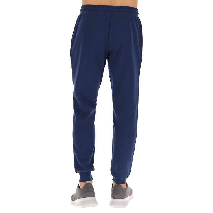 Men Lotto Athletica Due Vi Sport Pants Blue | 30294-FSPE