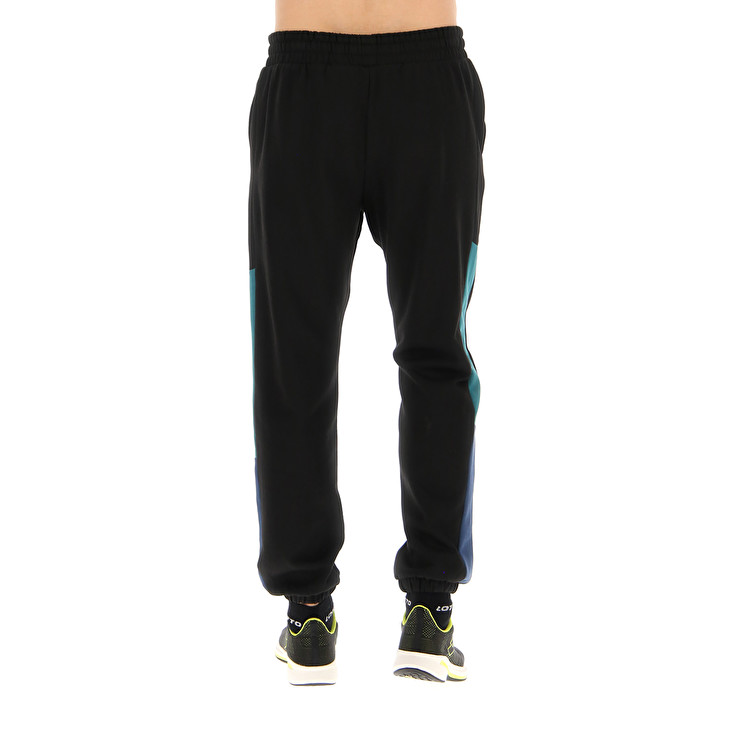 Men Lotto Athletica Plus Ii Sport Pants Black | 29803-VKJL