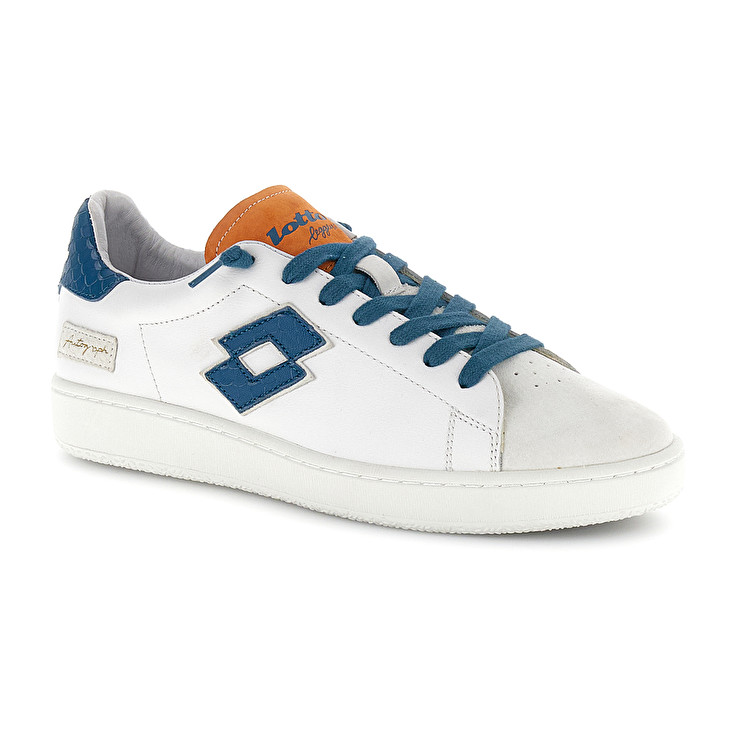 Men Lotto Autograph Fish Leggenda White / Blue | 05329-QGEW