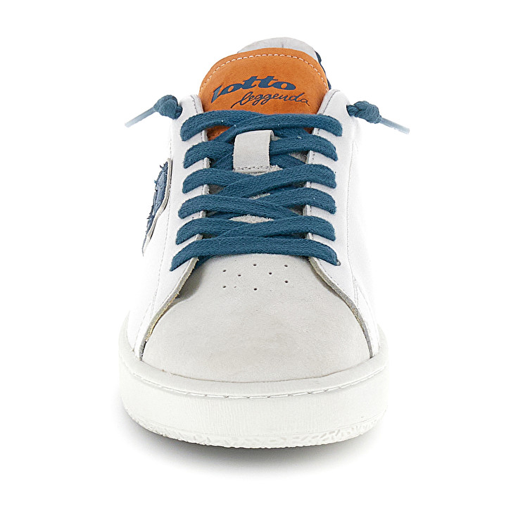Men Lotto Autograph Fish Leggenda White / Blue | 05329-QGEW