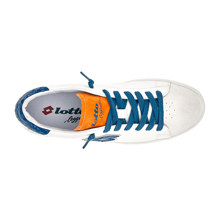 Men Lotto Autograph Fish Leggenda White / Blue | 05329-QGEW