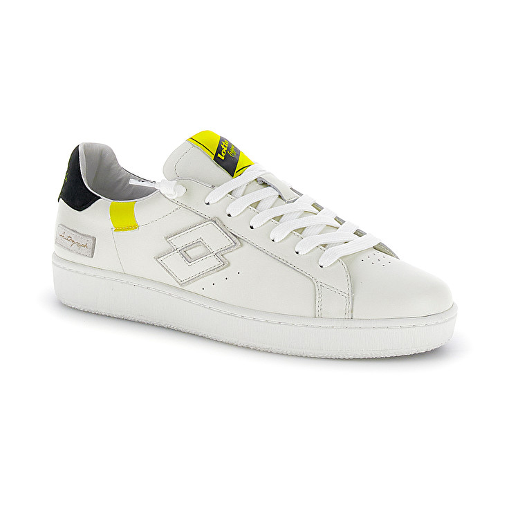 Men Lotto Autograph Fluo Leggenda White / Yellow / Black | 76549-EQSL