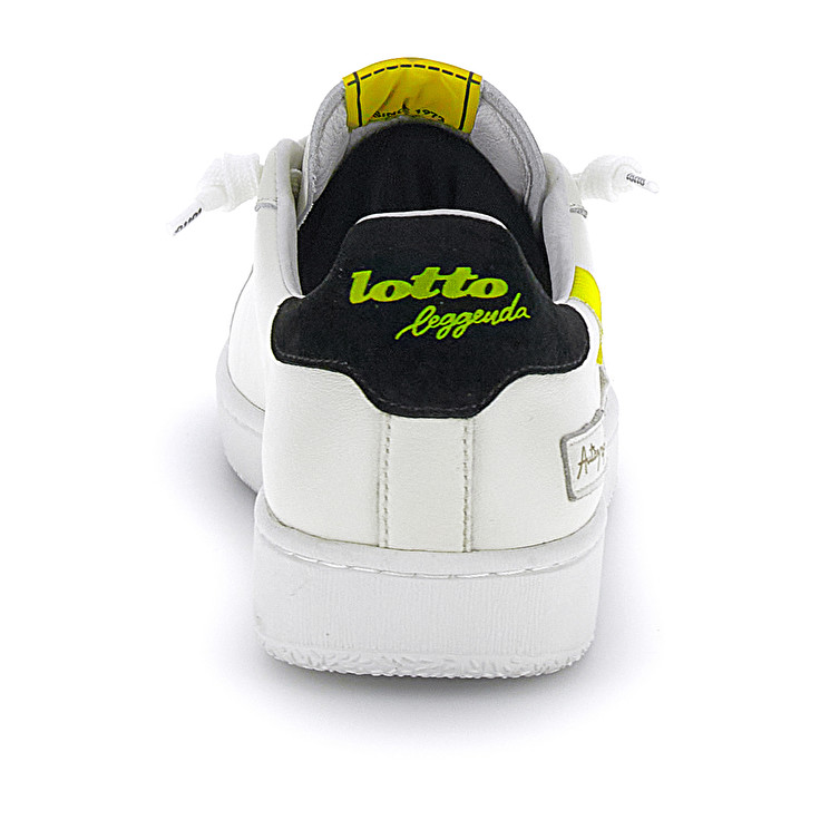 Men Lotto Autograph Fluo Leggenda White / Yellow / Black | 76549-EQSL