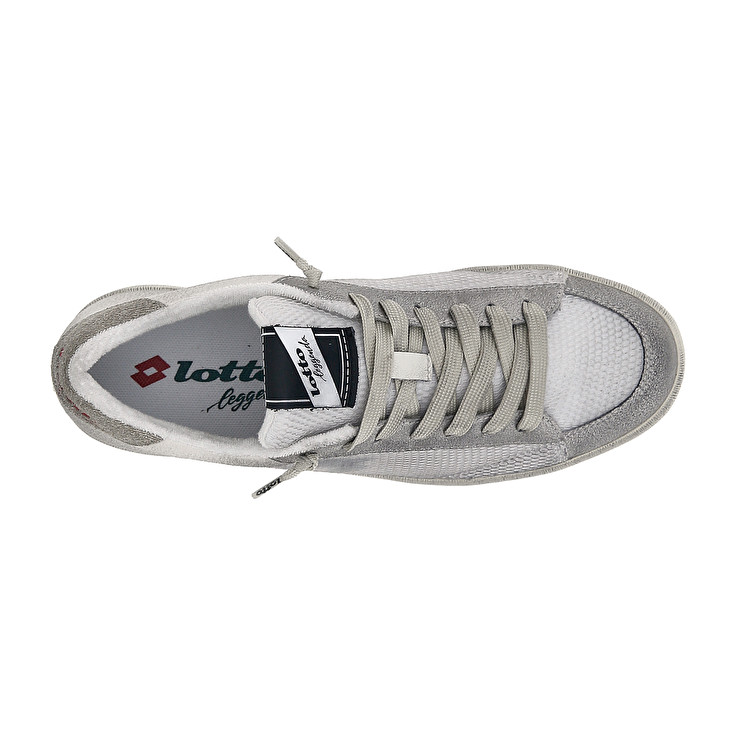 Men Lotto Autograph Grid 1 Leggenda White / Silver | 92815-BMOT