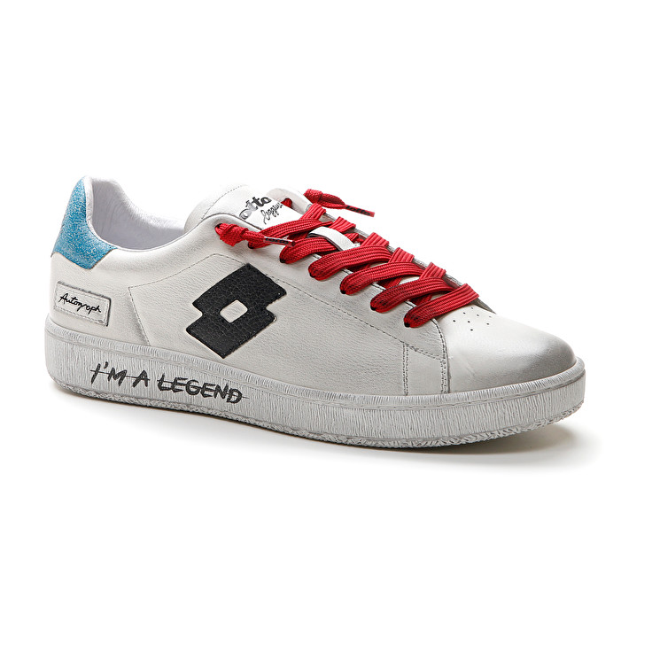 Men Lotto Autograph Legend Leggenda White / Black / Blue | 61253-VAYO